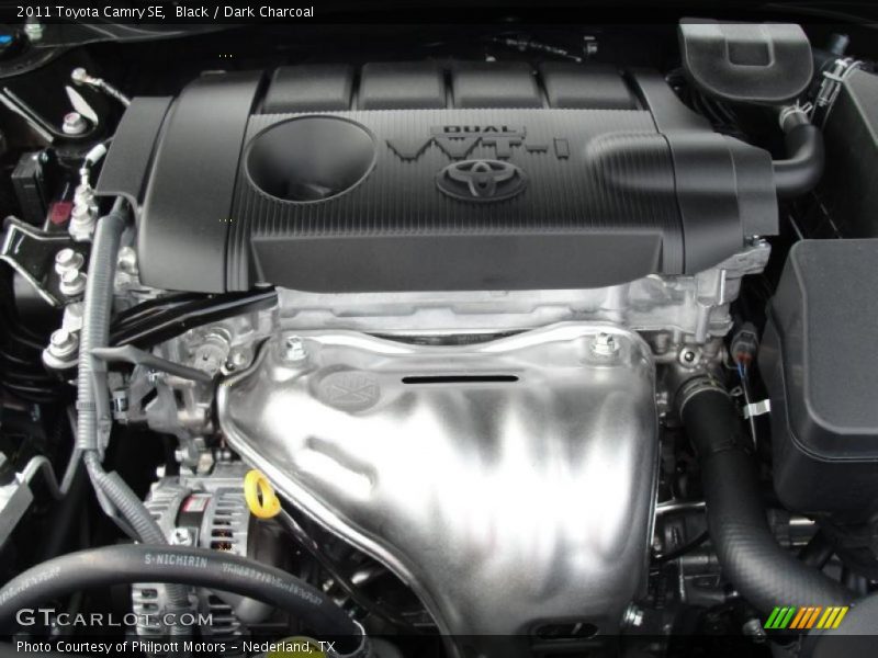 Black / Dark Charcoal 2011 Toyota Camry SE