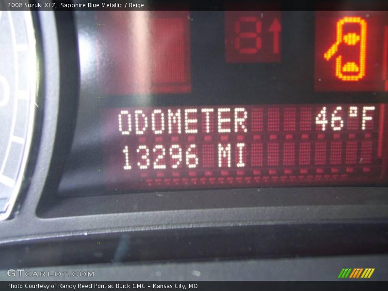 Sapphire Blue Metallic / Beige 2008 Suzuki XL7