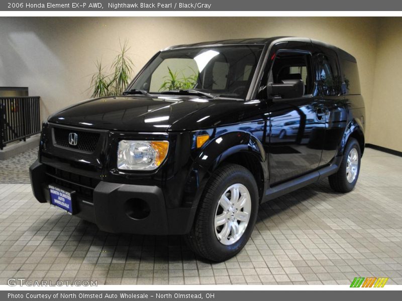 Nighthawk Black Pearl / Black/Gray 2006 Honda Element EX-P AWD