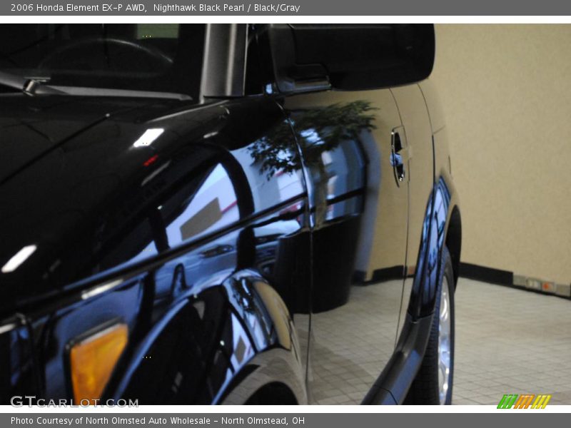 Nighthawk Black Pearl / Black/Gray 2006 Honda Element EX-P AWD