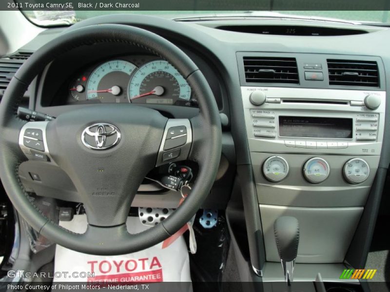Black / Dark Charcoal 2011 Toyota Camry SE