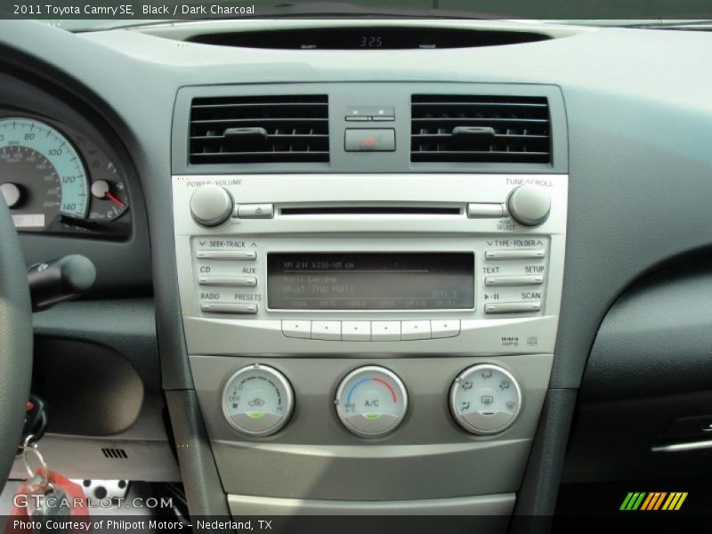 Black / Dark Charcoal 2011 Toyota Camry SE