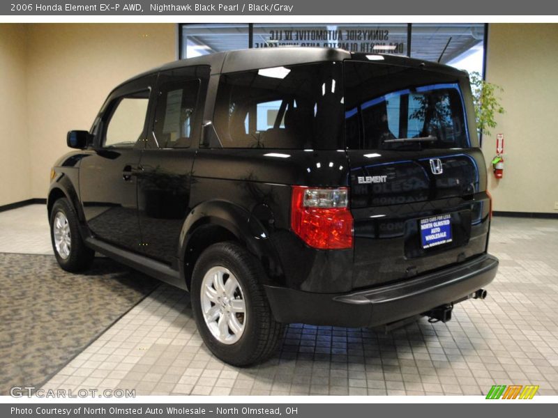 Nighthawk Black Pearl / Black/Gray 2006 Honda Element EX-P AWD