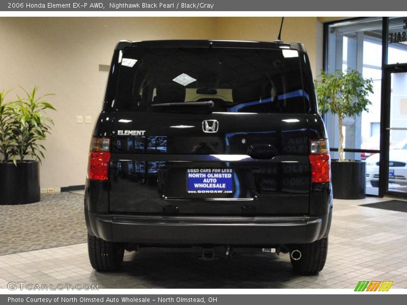 Nighthawk Black Pearl / Black/Gray 2006 Honda Element EX-P AWD