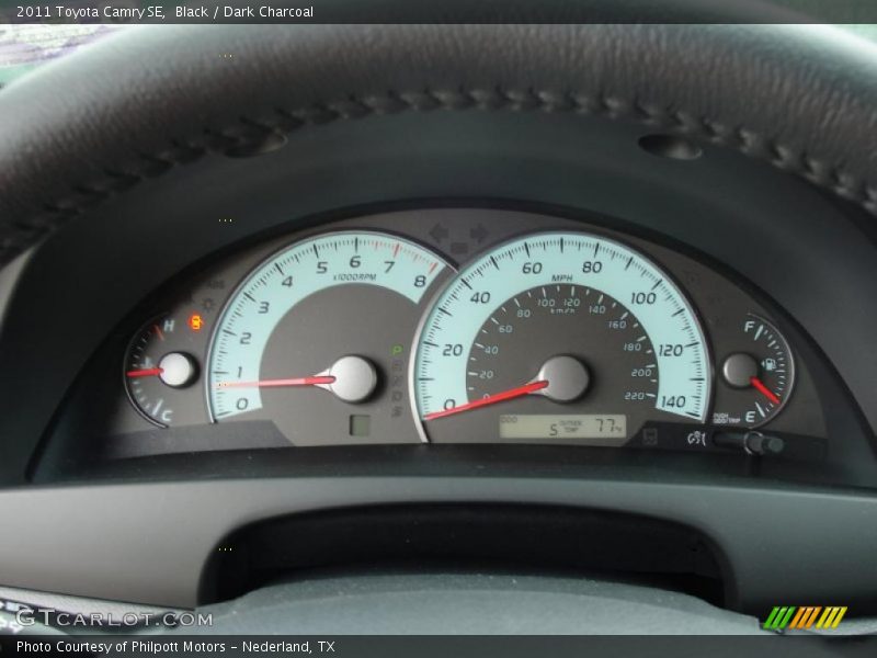 Black / Dark Charcoal 2011 Toyota Camry SE