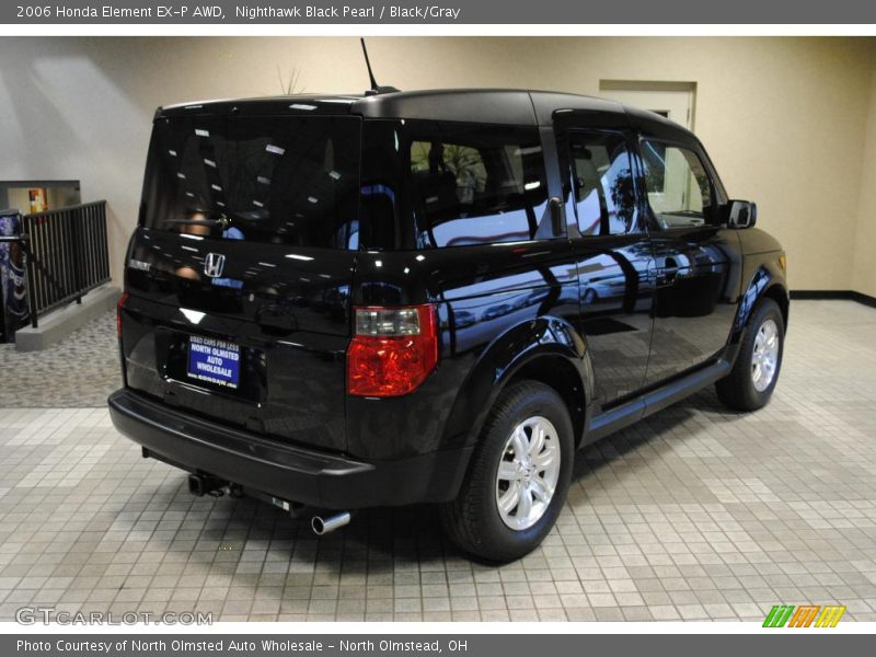 Nighthawk Black Pearl / Black/Gray 2006 Honda Element EX-P AWD