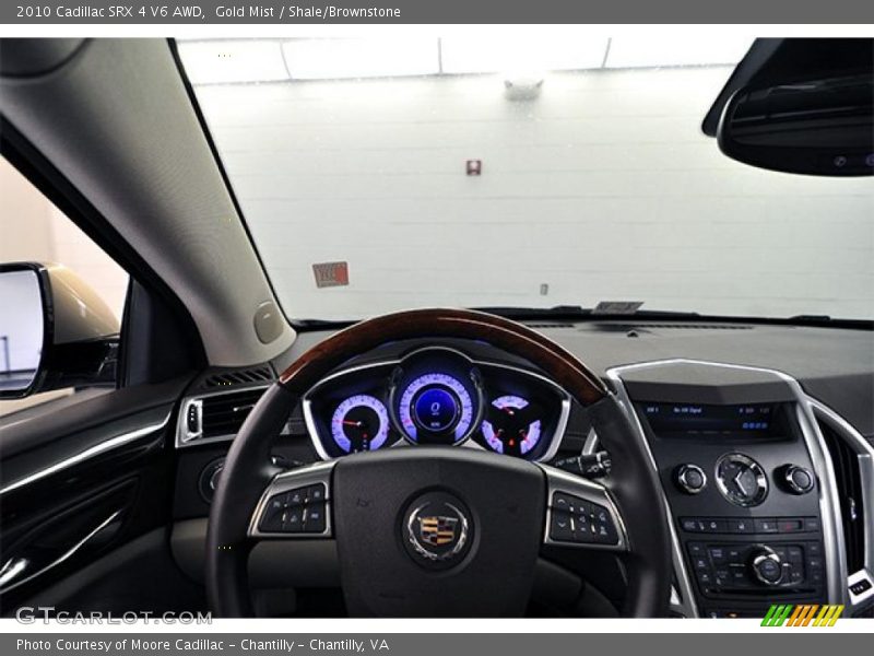 Gold Mist / Shale/Brownstone 2010 Cadillac SRX 4 V6 AWD
