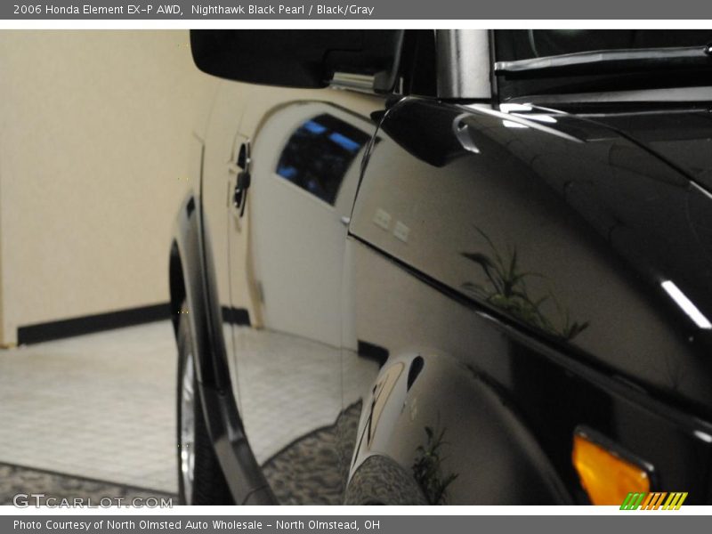 Nighthawk Black Pearl / Black/Gray 2006 Honda Element EX-P AWD