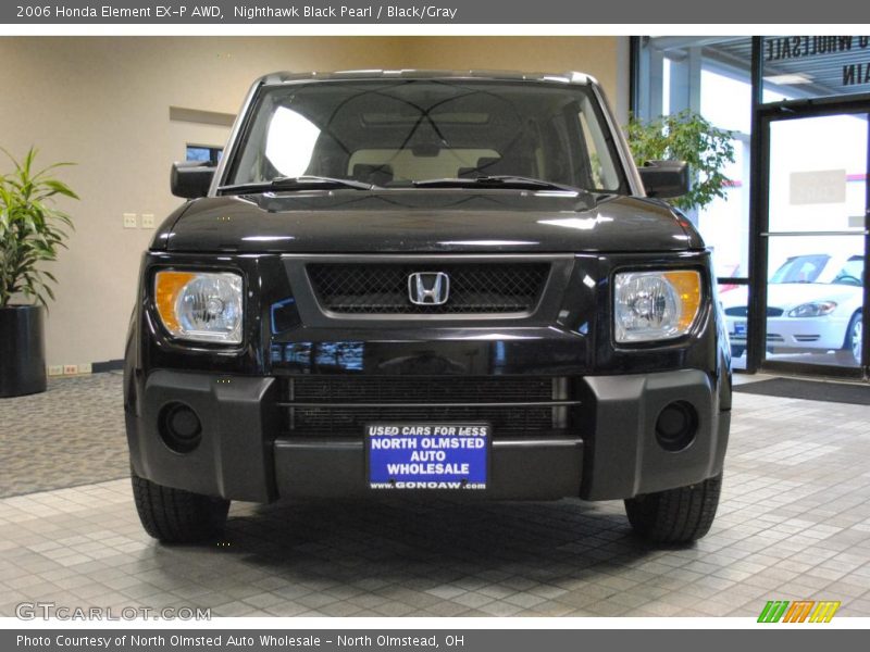 Nighthawk Black Pearl / Black/Gray 2006 Honda Element EX-P AWD