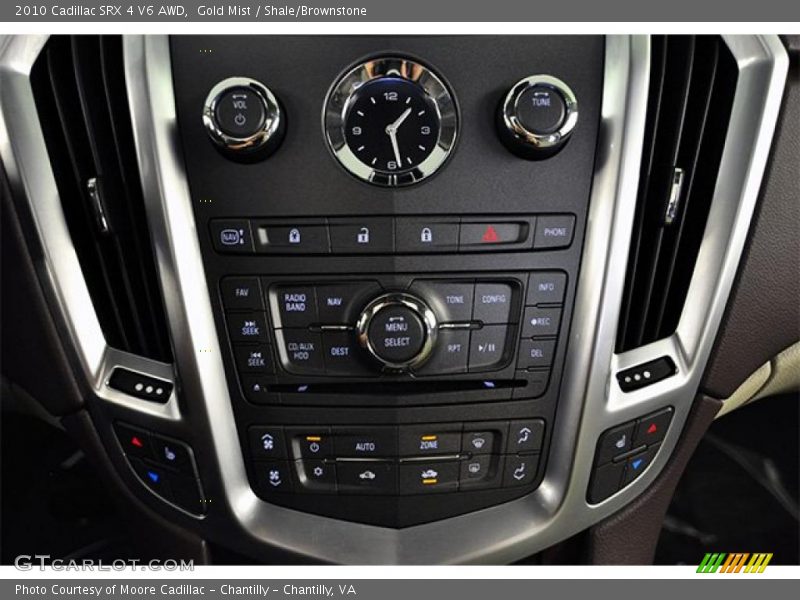 Gold Mist / Shale/Brownstone 2010 Cadillac SRX 4 V6 AWD