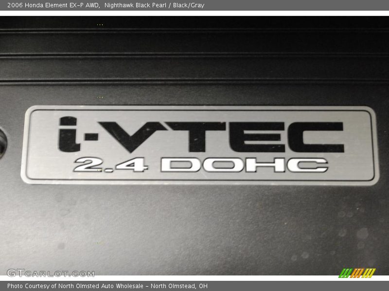 Nighthawk Black Pearl / Black/Gray 2006 Honda Element EX-P AWD