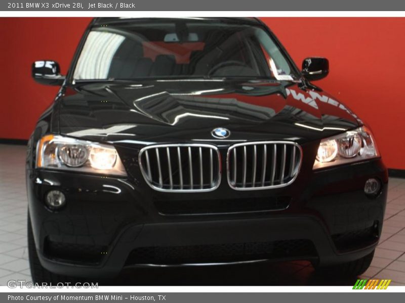 Jet Black / Black 2011 BMW X3 xDrive 28i