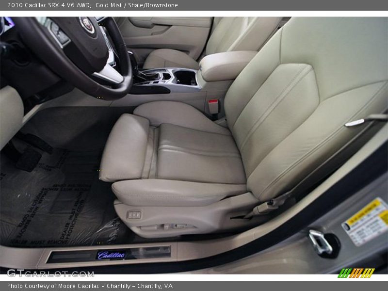 Gold Mist / Shale/Brownstone 2010 Cadillac SRX 4 V6 AWD