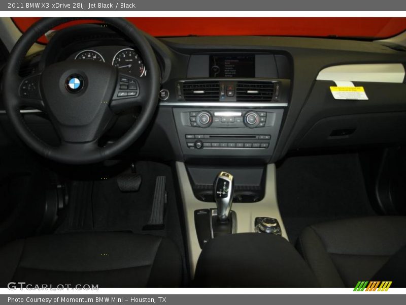 Jet Black / Black 2011 BMW X3 xDrive 28i