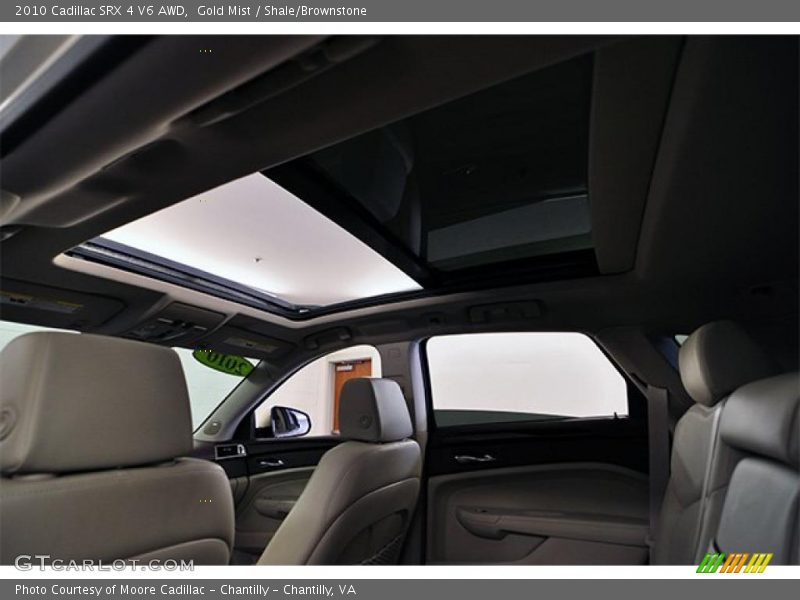 Gold Mist / Shale/Brownstone 2010 Cadillac SRX 4 V6 AWD