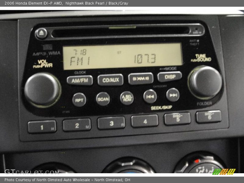 Nighthawk Black Pearl / Black/Gray 2006 Honda Element EX-P AWD
