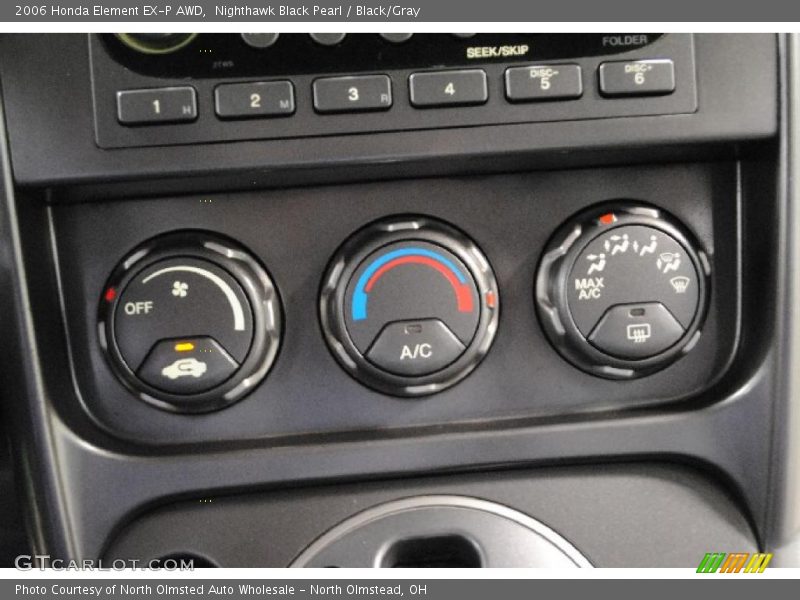 Nighthawk Black Pearl / Black/Gray 2006 Honda Element EX-P AWD
