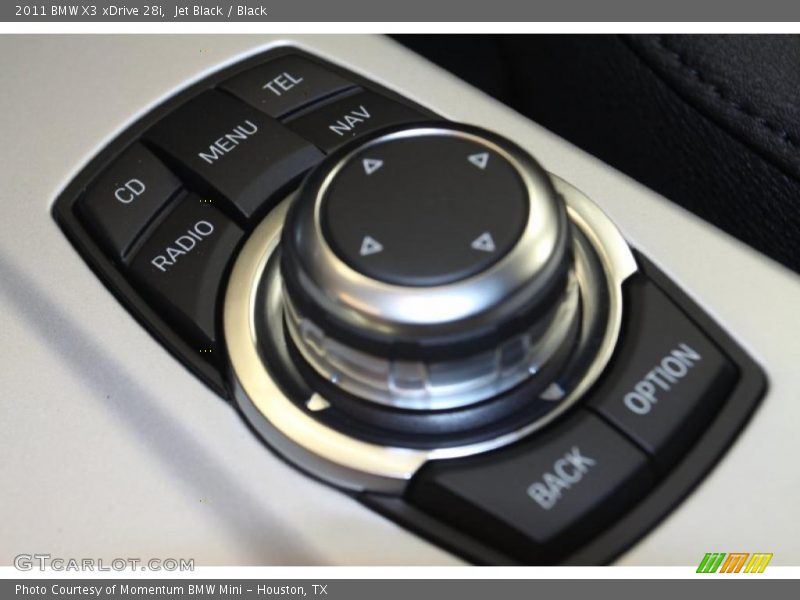 Controls of 2011 X3 xDrive 28i