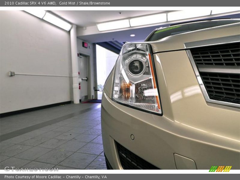Gold Mist / Shale/Brownstone 2010 Cadillac SRX 4 V6 AWD
