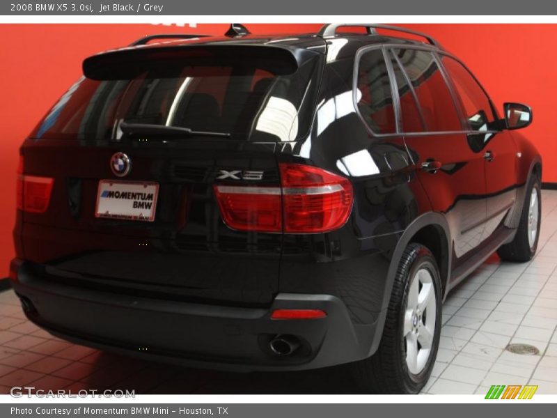 Jet Black / Grey 2008 BMW X5 3.0si