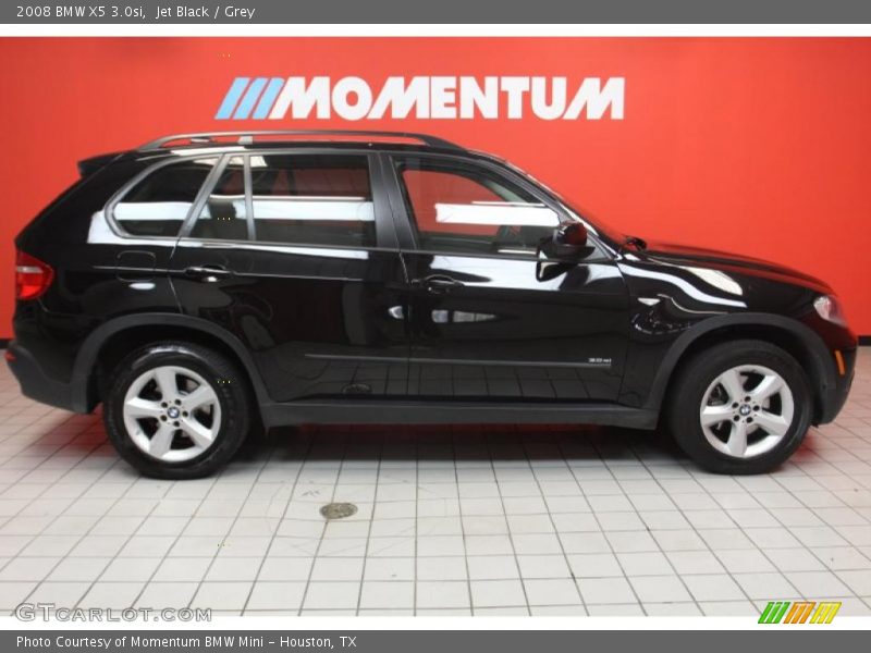 Jet Black / Grey 2008 BMW X5 3.0si