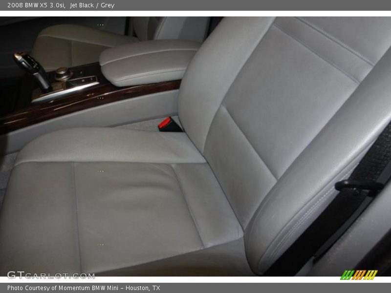 Jet Black / Grey 2008 BMW X5 3.0si