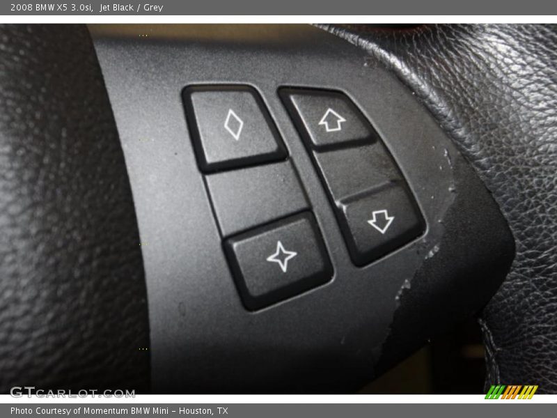 Jet Black / Grey 2008 BMW X5 3.0si