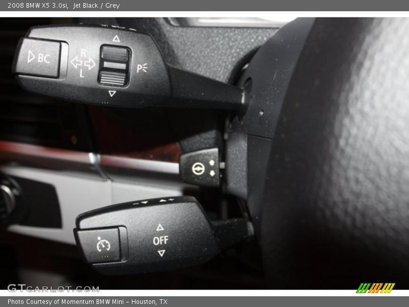 Jet Black / Grey 2008 BMW X5 3.0si