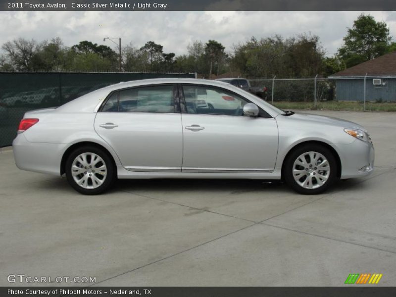 Classic Silver Metallic / Light Gray 2011 Toyota Avalon