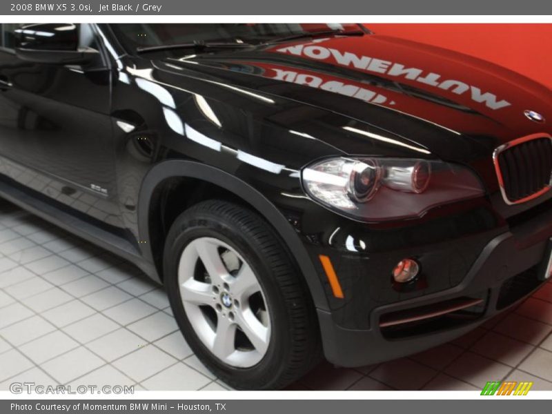 Jet Black / Grey 2008 BMW X5 3.0si