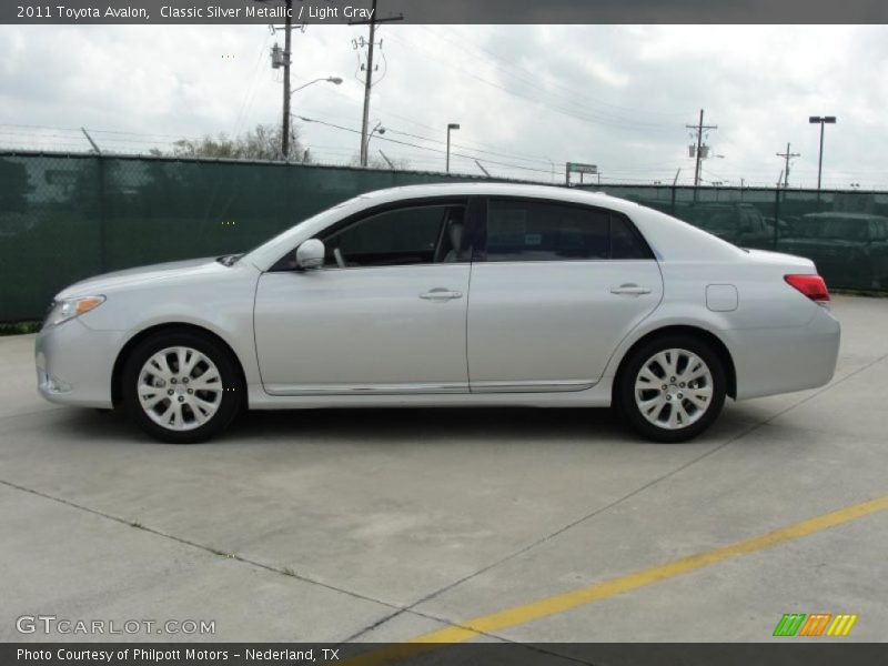 Classic Silver Metallic / Light Gray 2011 Toyota Avalon