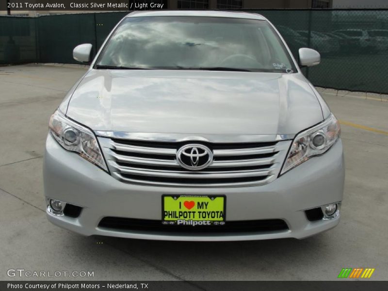 Classic Silver Metallic / Light Gray 2011 Toyota Avalon