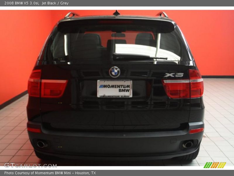 Jet Black / Grey 2008 BMW X5 3.0si