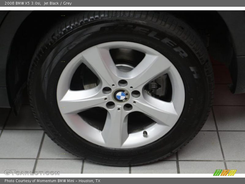 Jet Black / Grey 2008 BMW X5 3.0si