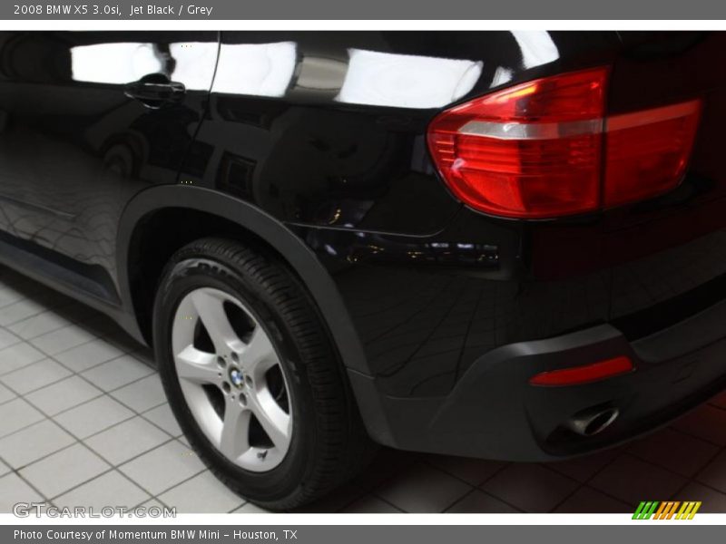 Jet Black / Grey 2008 BMW X5 3.0si
