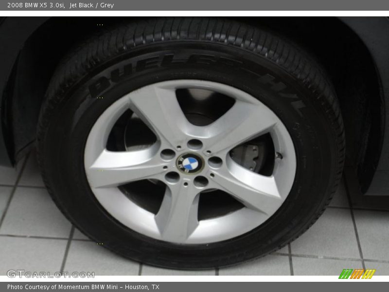 Jet Black / Grey 2008 BMW X5 3.0si