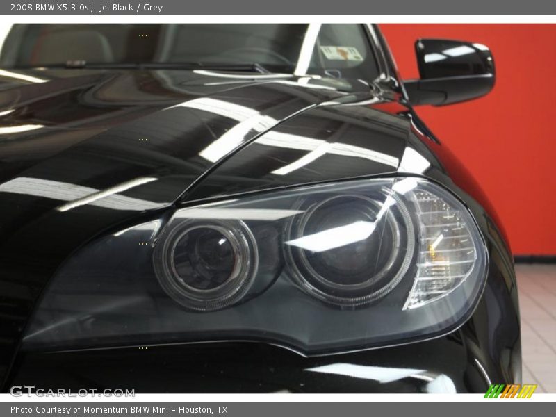 Jet Black / Grey 2008 BMW X5 3.0si