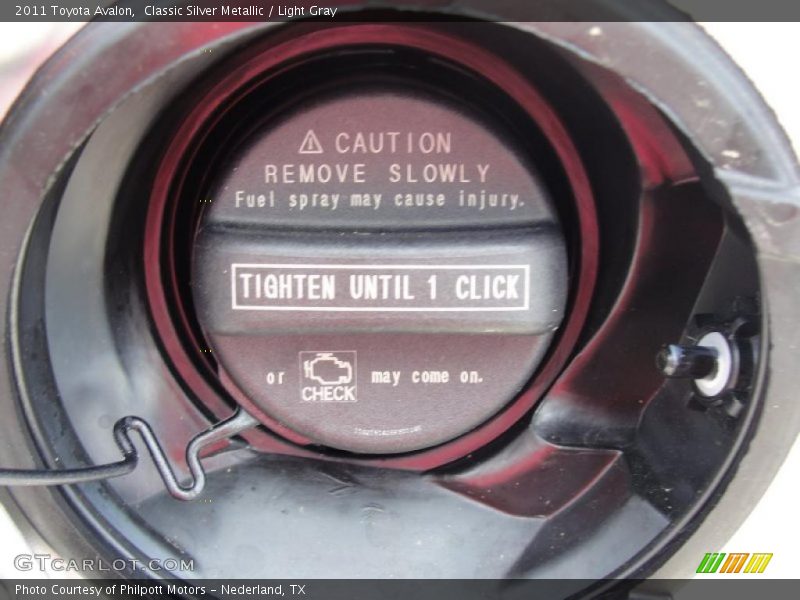 Classic Silver Metallic / Light Gray 2011 Toyota Avalon