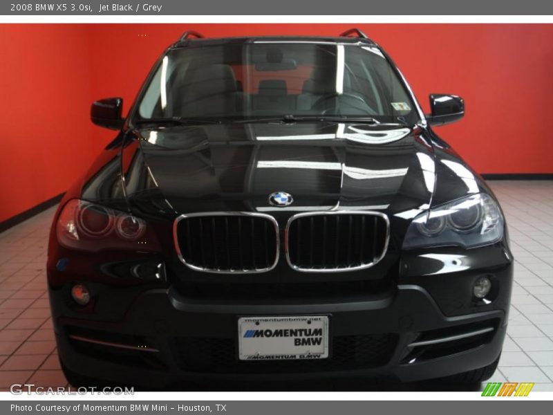 Jet Black / Grey 2008 BMW X5 3.0si