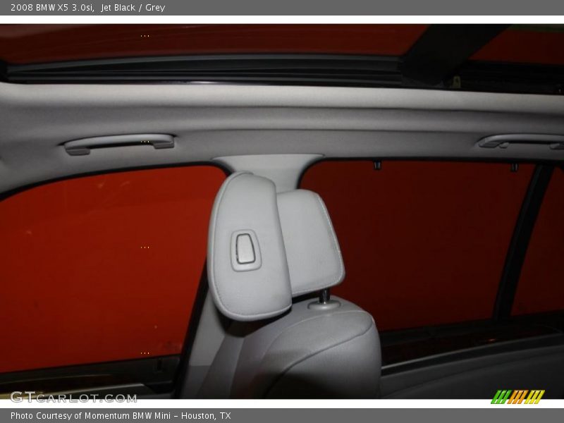 Jet Black / Grey 2008 BMW X5 3.0si