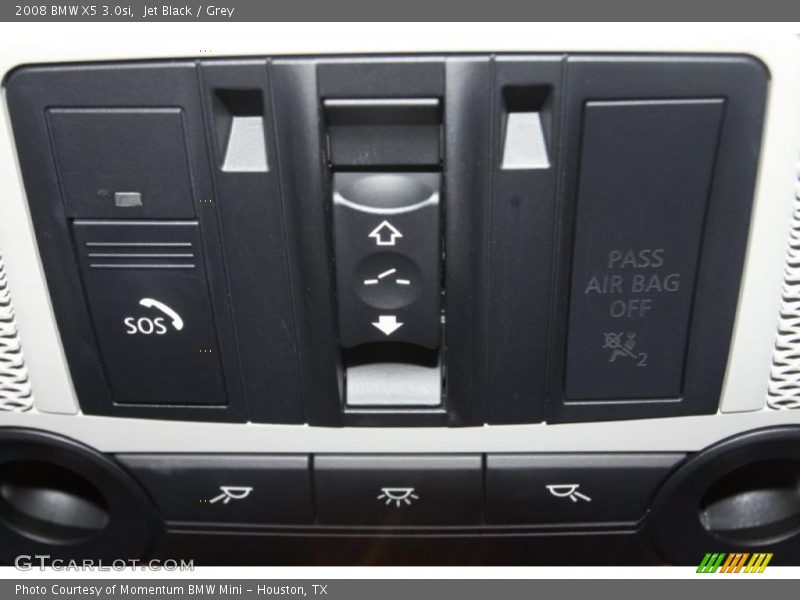 Jet Black / Grey 2008 BMW X5 3.0si