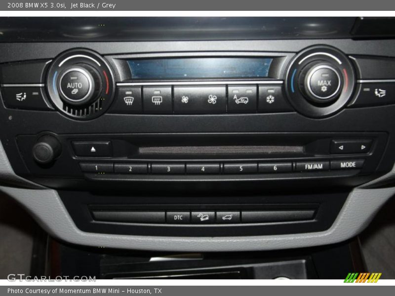 Jet Black / Grey 2008 BMW X5 3.0si