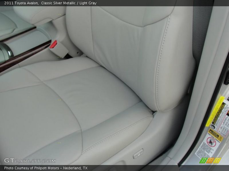 Classic Silver Metallic / Light Gray 2011 Toyota Avalon