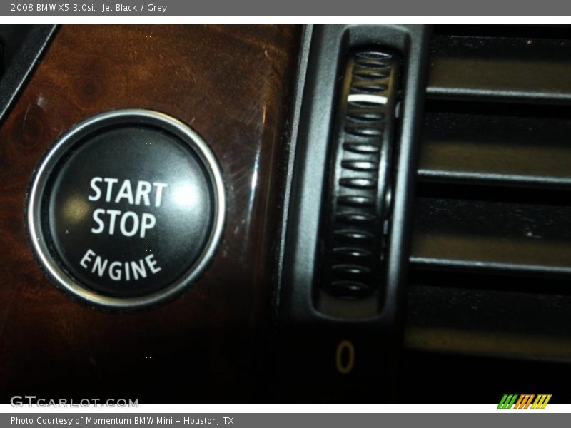 Jet Black / Grey 2008 BMW X5 3.0si