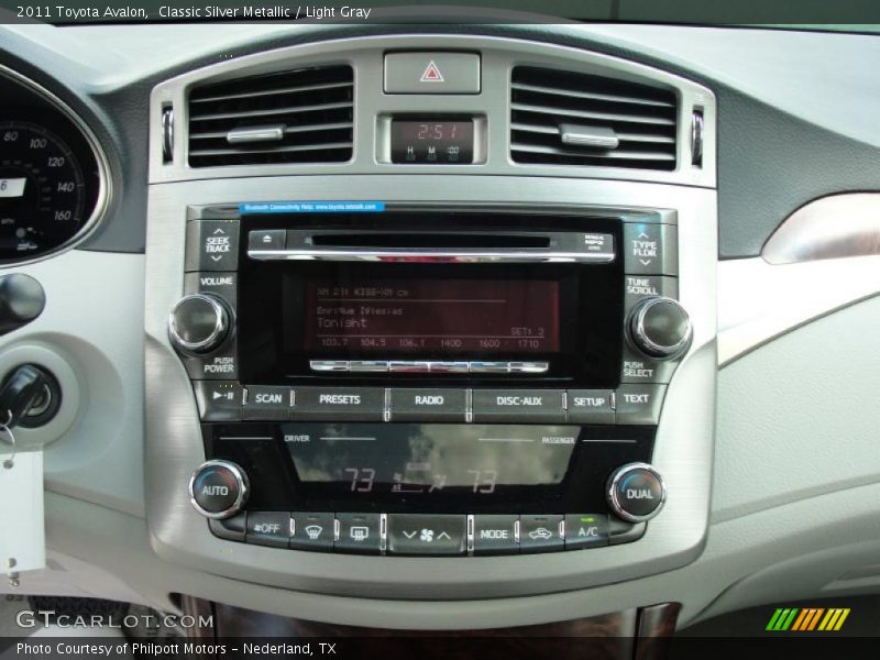 Classic Silver Metallic / Light Gray 2011 Toyota Avalon