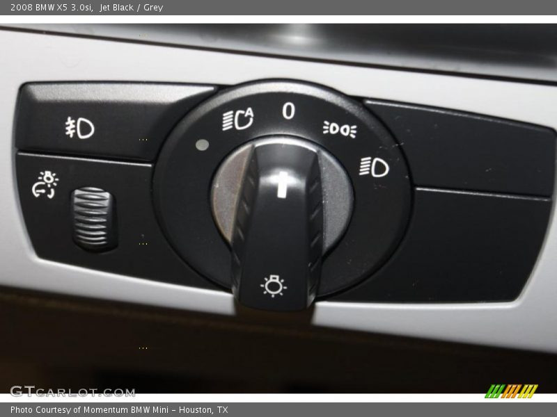 Jet Black / Grey 2008 BMW X5 3.0si