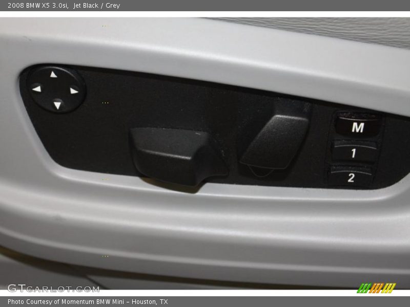 Jet Black / Grey 2008 BMW X5 3.0si