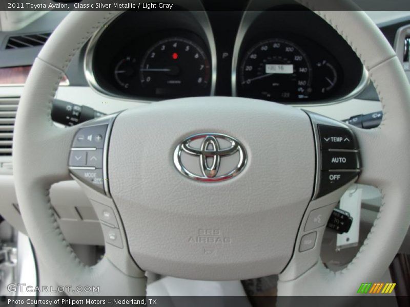 Classic Silver Metallic / Light Gray 2011 Toyota Avalon