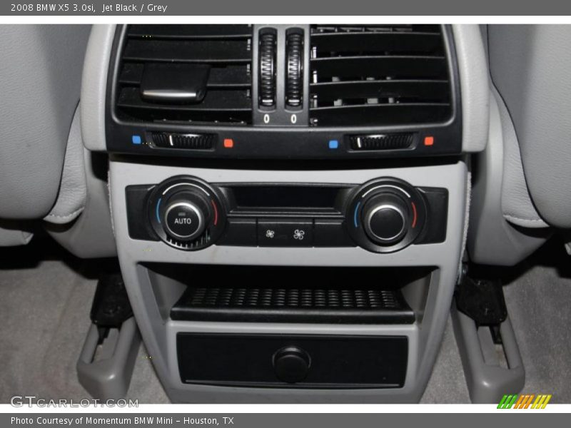 Jet Black / Grey 2008 BMW X5 3.0si