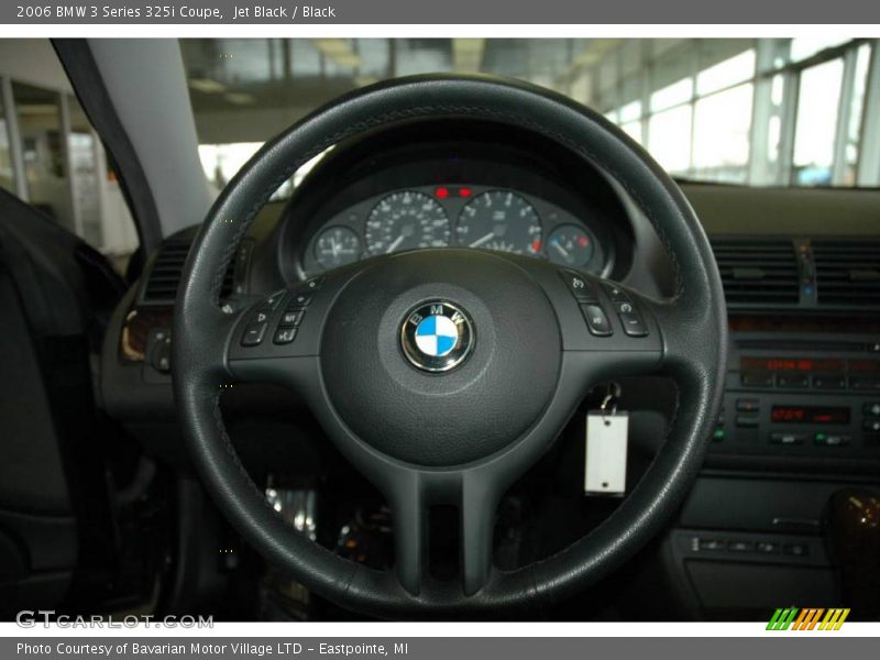 Jet Black / Black 2006 BMW 3 Series 325i Coupe